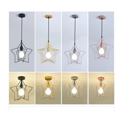 Industry brand luminaire suspendu industrial design art lampes suspendues living room decoration ventilador de techo