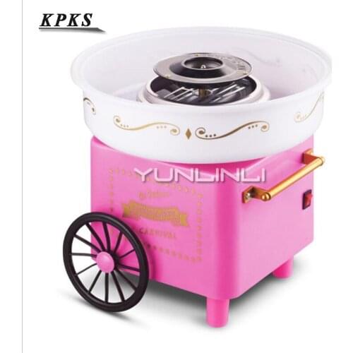 Household Cotton Candy Machine Full-automatic Candy Floss Machine Home Mini Cotton Candy Maker OF-01