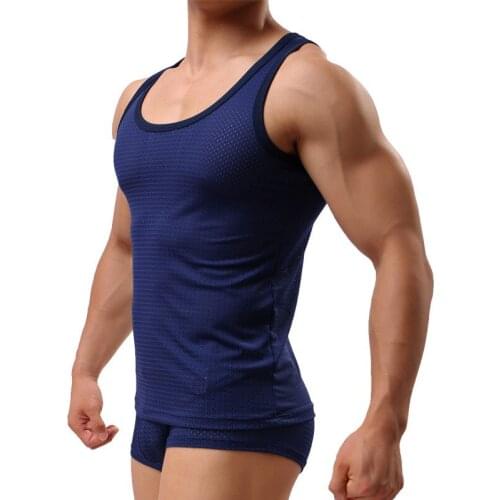 Sexy Mens Undershirt Short Sleeves Shrug Breathable Hole Gay Men Nightwear Dance Muscle Tights Undershirts Bodybuilding Shirt