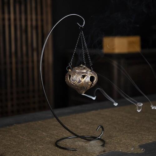 Iron art Censer burner; incense burner solid statue antique Pure brass bronze Tibet Rare Northern Europe pottery and porcelain