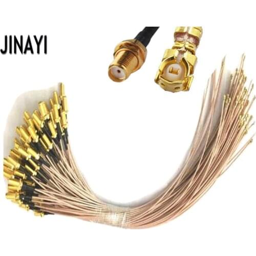 100pcs 5cm/10cm/15cm/20cm/30cm SMA Jack Female to uFL/u.FL/IPX/IPEX RF Coax Adapter Assembly RG178 Pigtail Cable