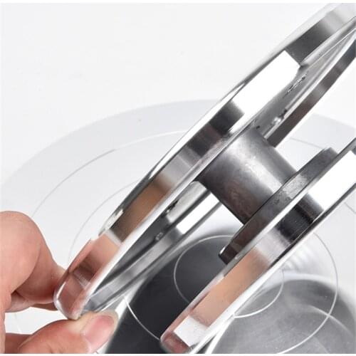 20/30cm Double Face Aluminum Alloy Pottery Wheel Heavy Duty Rotating Swivel Stand for for Ceramic Clay Sculpture Lazy Susan Tool