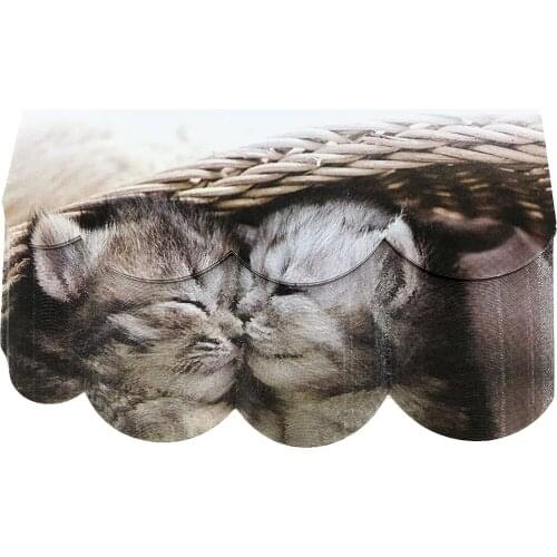 4A 3D Shape Printed Sticky Notes,Kawaii Cute Sticky Notes,Printed With Japanese Bobtail,3.75 x 4.13 Inches,4A 8081