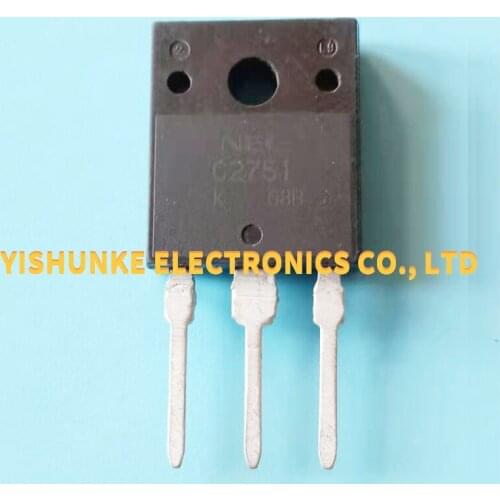 5PCS C2751 2SC2751 TO-3P NPN 12A 500V