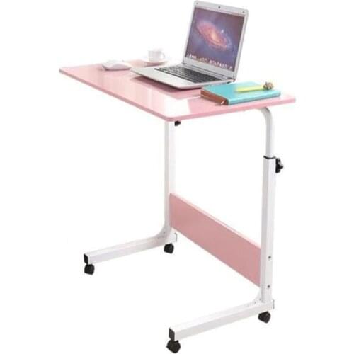 80x40cm Height-Adjustable Laptop desk lap desk Movable Notebook desks study desk with wheels