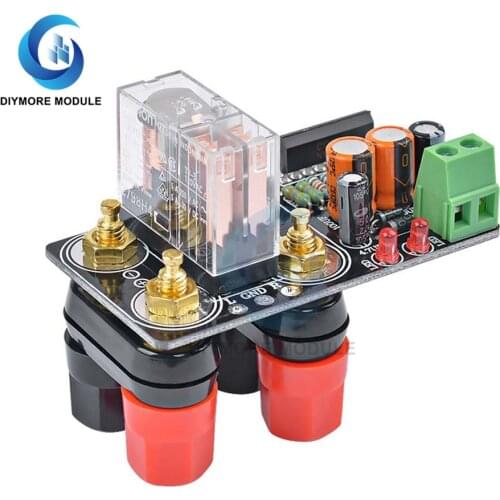 AC12-18V UPC1237 Speaker Horn Protection Board Assemble Mounted Directly on Chassis with Terminal For Hifi Amplifier Loudspeaker