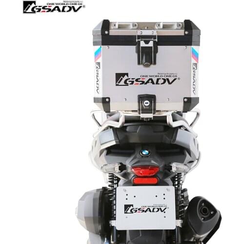 For BMW C400X Rear Motorcycle Trunk Aluminum Top Case Steel Bracket Removable