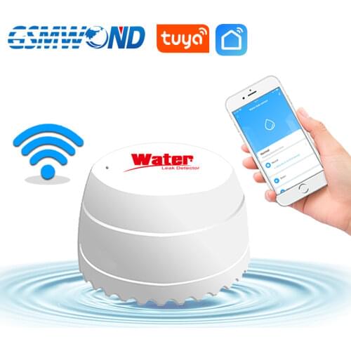 WiFi Water Leakage Sensor Smart Home Wireless Leak Detector Alarm Flood Alert Overflow Home Security Alarm