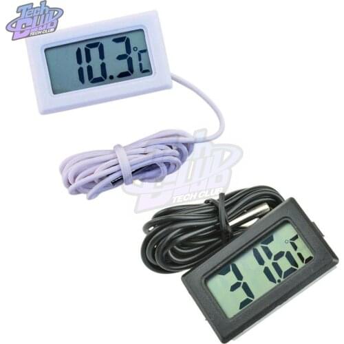 LCD Digital Thermometer Temperature Sensor Temp Meter Thermostat Thermal Regulator Controller 3M Cable Probe TPM-10 FY-10