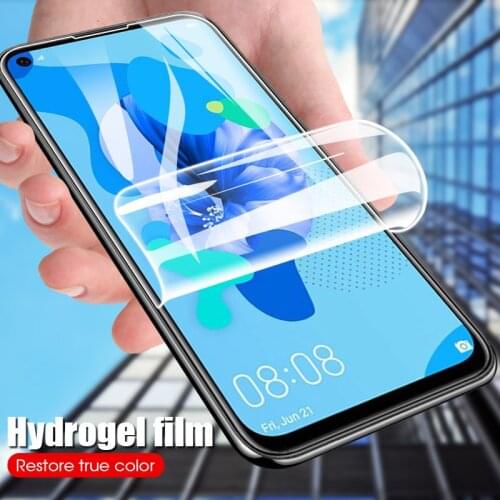 Full Cover Hydrogel Film For Huawei PSmart Screen Protector For Huawei P Smart Protective Soft Film Not Glass