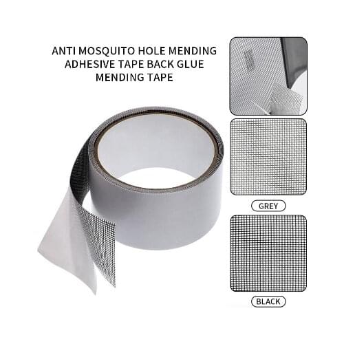 Screen Repair Tape Window Door Waterproof Patch Self-adhesive Super Fix Anti-Insect Door Mosquito Net Mesh Broken Holes Repair