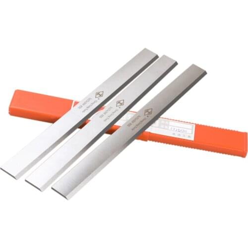 Wood Planer Blades Knife Blade Electric Planer Cutter Woodworking Planer Blade Cut Hardwood size: 410x25x3 - 4 pieces