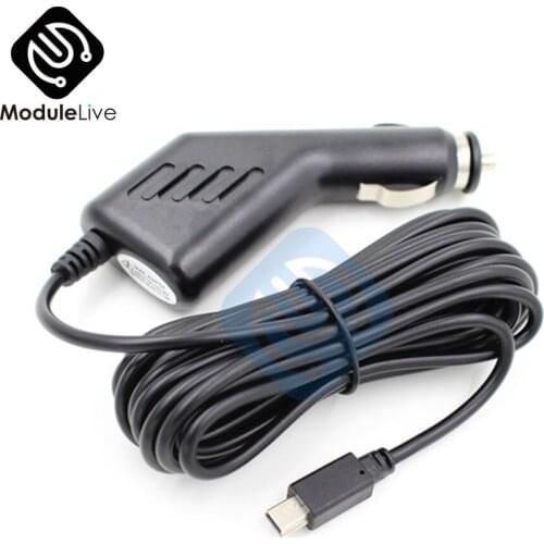Mini USB DC 5V 2A Power Charger Adapter Cord Cable For Car DVR GPS
