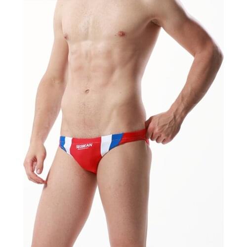 2021 New Mens Sexy Low Waist Bikini Bottoms Sexy Triangle Swimsuit Swimming Beach Surf Vacation Shorts Summer Gay Swimsuit