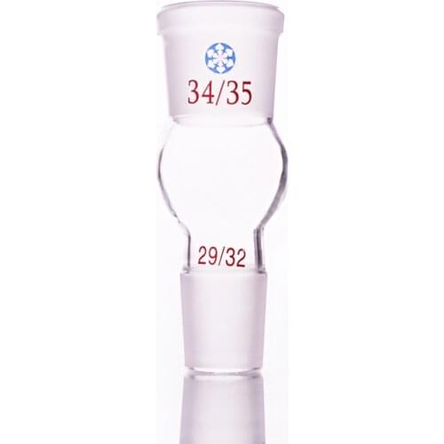 Borosilicate Glass Joint,Female 34/35,Male 29/32,Glass reducing Adapter,B type connector
