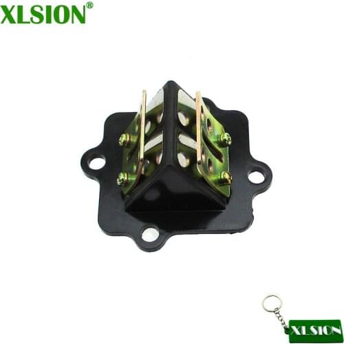 XLSION Reed Valve Assembly For 50cc Jog 50 Minarelli Yamaha 2-Stroke Scooter Moped