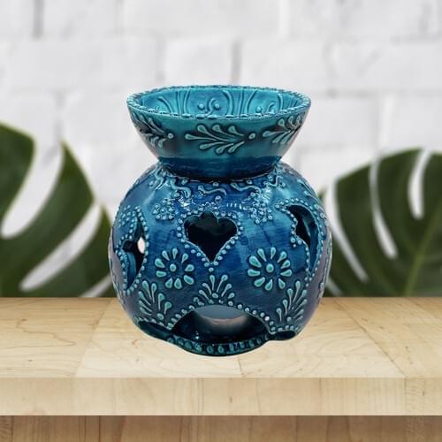 Adelya Life Handmade Green Embroidered Censer Decorative Gift-TLB407