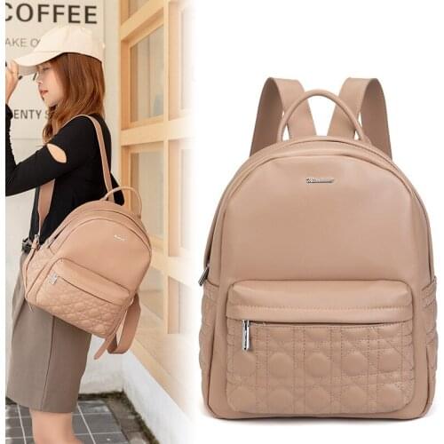 Womens Mini Backpack Luxury PU Leather Kawaii Backpack Cute Graceful Bagpack Girl Small School Bags 9.7Ipad