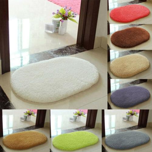 1PC Absorbent Soft Bathroom Bedroom Floor Non-slip Mat Memory Foam Bath Shower Rug E