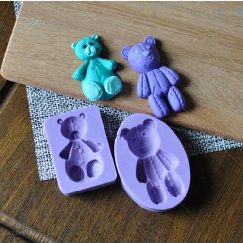2 pcs baby silicone mold fondant molds cake decoration sugarcraft chocolate mould soap candle molds