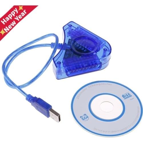Interface Adapter Cable Adapter Converter for PS1 PS2 PSX to PC USB Game Controller