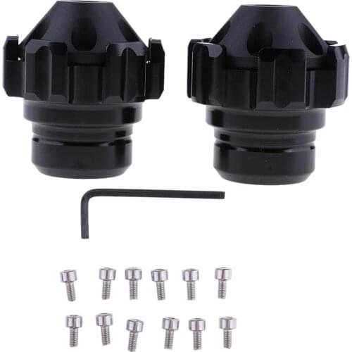 Aluminium Front Wheel Drop Resistance Fork Cup for Motorbike 15mm Hole