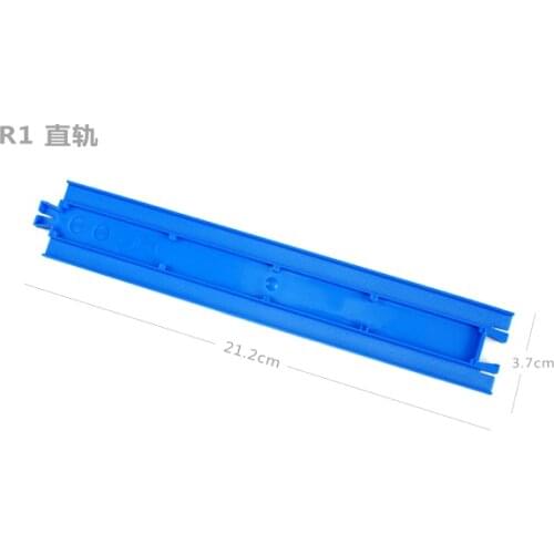 D519 R1 big straight rail 2pcs/LOT suitable for TOMY harmony train general rail train toy accessories Compatible car track