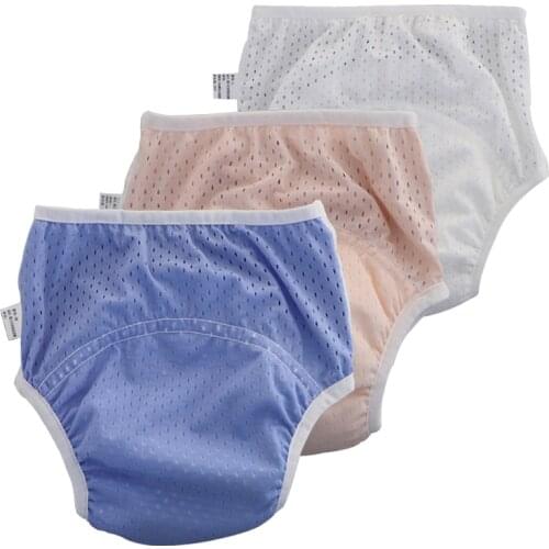 Baby Diapers Washable Newborn Breathable Diaper Children Cotton Liner Reusable Nappies Cloth Mesh Infants Kids Underwear Nappy