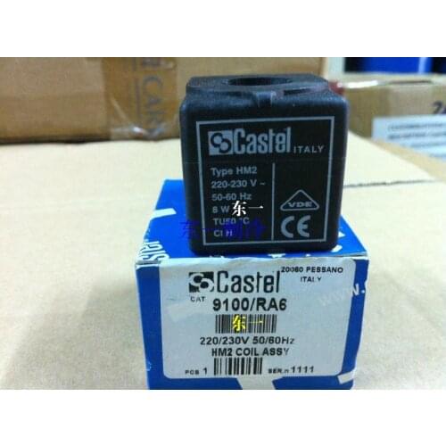 Castel refrigerant solenoid valve coil TypeHM2220V230V50-60HZ8W