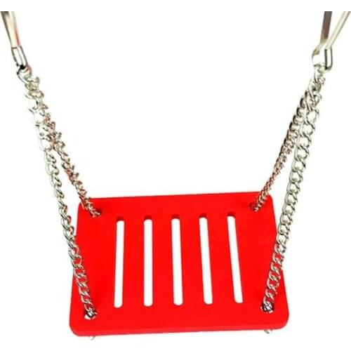 1pc Hamster Swing Toy Funny Guinea Pig Exercise Toy Small Animal Cage Toy With Chain Pet Supplies