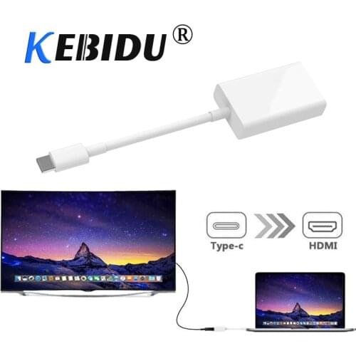 4K Type C 3.1 to HDMI-compatible Male TO Female Cable Converter for iMac Macbook for SAMSUNG USB C to HDMI-compatible Adapter
