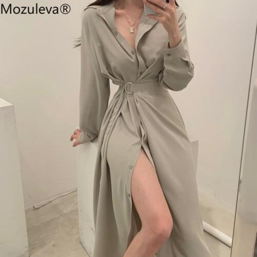 Mozuleva Long Sleeve Summer Dresses