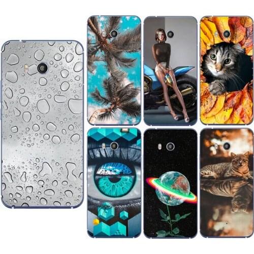 Soft Silicon Lovely TPU Case for For HTC U11 Funda Coque Capa Protective Phone Cover For htc u 11