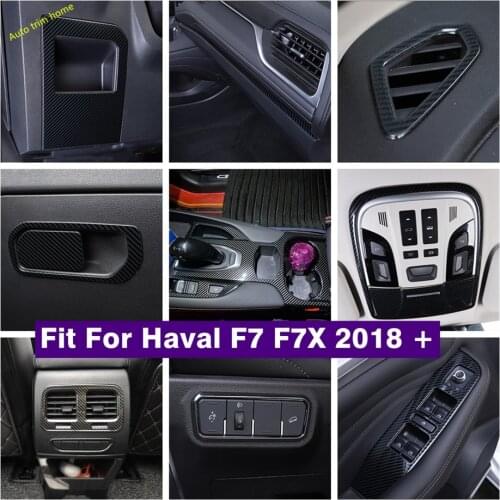 Head / Reading Lamps / Lift Button / Rear Air AC / Gear Box / Central Control Panel Cover Trim Fit For Haval F7 F7X 2018 - 2021