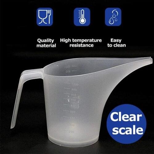 1000ML Plastic Measuring Jug Cup With Scale For Baking Kitchen Tools