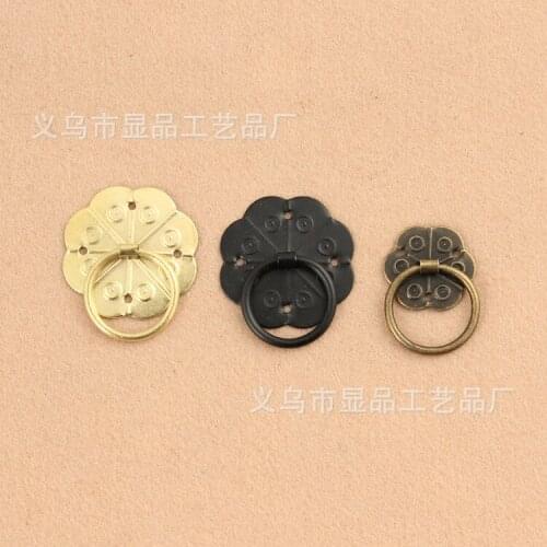 Factory direct metal handle small antique wooden boxes Handle Small handle hardware accessories M240