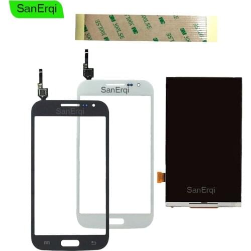 SanErqi For Samsung Galaxy Win i8550 Duos i8552 Touch Screen Digitizer Sensor Glass + LCD Display Panel