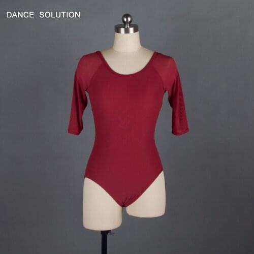 Standard Ballet Dance Leotard Body Suit with U Back Women & Adult Practice Dancewear for Ballerina 6 Color Free Shipping 02D0024