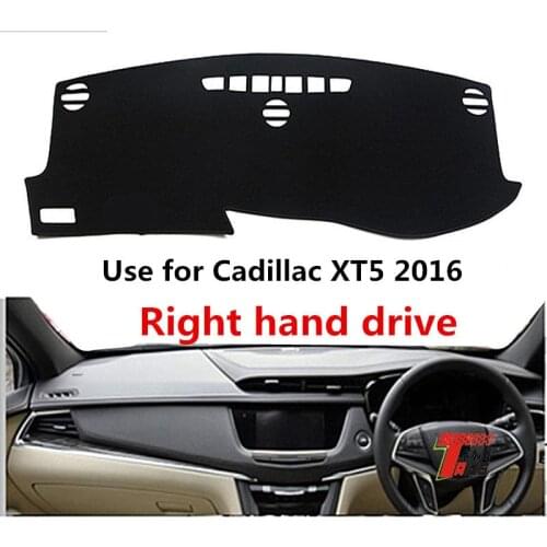 TAIJS Factory Sport Casual 3Colors Polyester Fibre Car Dashboard Cover For Cadillac XT5 2016 Right Hand Drive