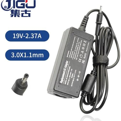 Replacement 19V 2.37A 3.0*1.1MM 45W For Asus UX21 UX21E UX31 UX31E UX21A UX31A UX32A Laptop AC Charger Adaptor free shipping