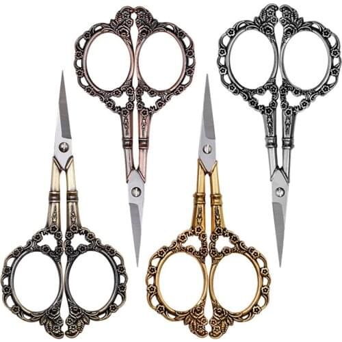 1Pc Creative Plum Thread Scissors Sewing Shears Retro Embroidery Scissors DIY Trimming Fabric Hand Cutter Tailor Scissors