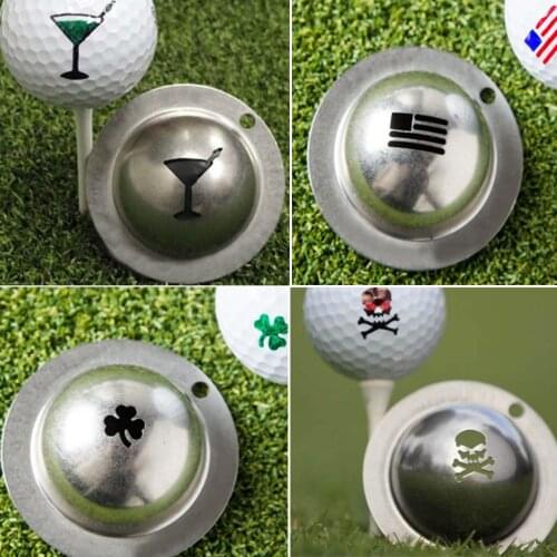 1 Pcs New Golf Ball Line Marker Stencil Steel Marker Pen Golf Putting Positioning Aids Outdoor Golf Sport Tool