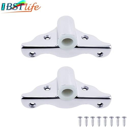 2X Stainless Steel 316 Side Mount Rowlock Boat Row Lock Oarlock Support Bracket Oar Sockets Marine Yacht Kayak Canoe Accessories