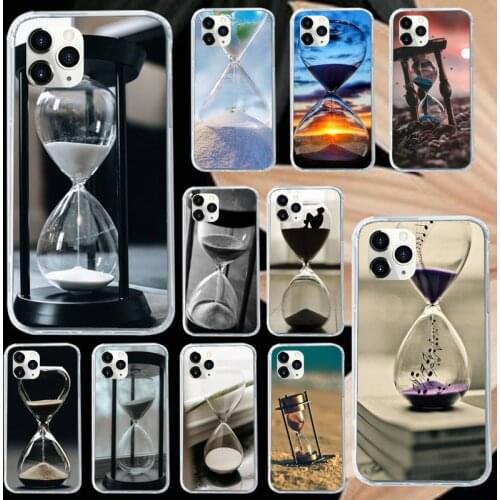 Hourglass pattern Phone Case for iPhone 11 12 mini pro XS MAX 8 7 6 6S Plus X 5S SE 2020 XR Luxury brand shell funda