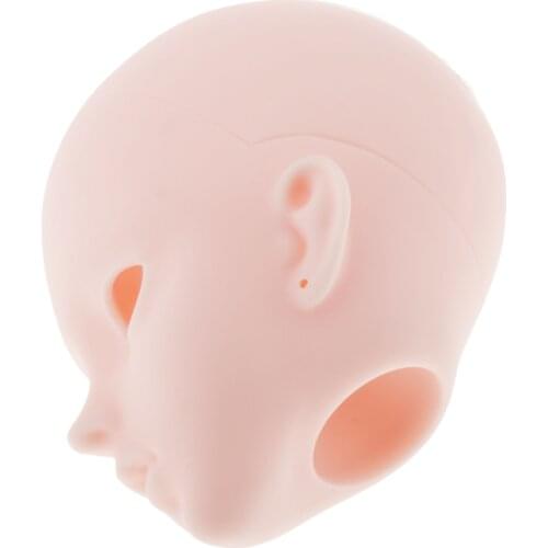 Doll Head Mold Sculpt for 1/3 BJD Doll Body Parts Custom Making DIY Accs