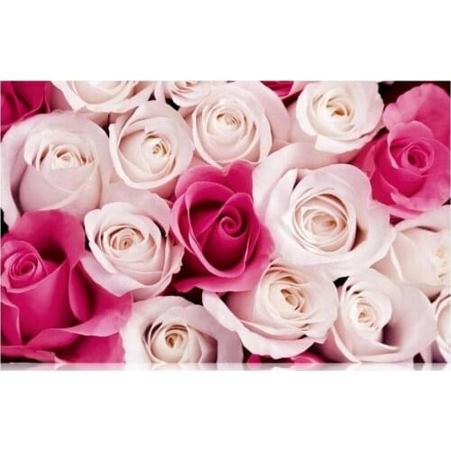 3d flower wallpaper Rose 3d wallpaper mural Non woven wallpaper Home Decoration flower wallpaper mural