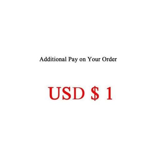 Pay extra on your order