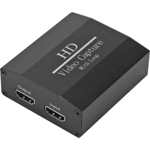 HDMI To USB 2.0 Video Capture Board HD 1080P 4K HDMI Mini Video Capture Card Game Record For Live Streaming Video Recording