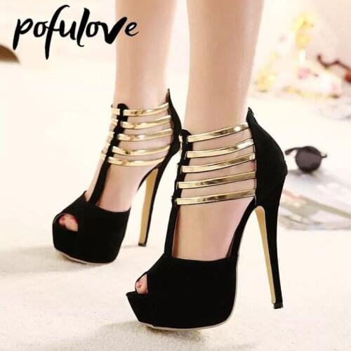 POFULOVE Women's Shoes With Heels