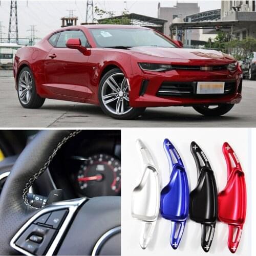 2cps Car Steering Wheel DSG Shift Paddle Shifter Extension For Chevrolet Camaro 2016-2018 Car-styling Car Accessories